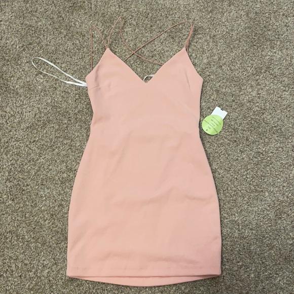 blush pink formal dress - Picture 1 of 2